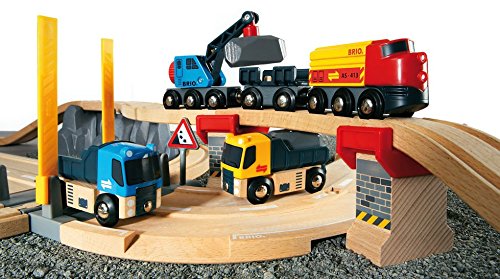 BRIO Rail and Road Loading Set