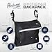 Pembrook Wheelchair Backpack for Back of Chair - Wheelchair Bag for Walker | Wheelchair Accessories for Adults | Walker Bag | Wheel Chair Caddy