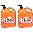 Fast Orange Permatex 25219 Pumice Lotion Hand Cleaner with Pump, 1 Gallon (Pack of 2)