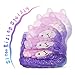 VLAMPO Squishies Alpaca 6.5”, Squishy Slow Rising Stress Relief Toys Super Soft Time Killer Funny Squeeze Toys Cute Scented Fragrant Decoration Toys for Kids&Adults (Galaxy)