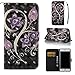 Firefish iPhone 6S Plus /6 Plus Case,Durable PU Leather Wallet Cover Lightweight Full Protective Case Shockproof Case with Credit Card Slot and Strap for Apple iPhone 6S Plus/iPhone 6 Plus-Purple