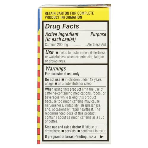 Mua Jet Alert Double Strength Alertness Aid Caplets, 200mg-90 Ct Value ...