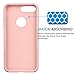 iPhone 7 Plus Case, Tekcoo™ [Tduke Series] iPhone 7 Plus (5.5 INCH) Case Shock Absorbing Hard Hybrid Defender Glossy Cover [Scratch Proof] Plastic Shell + TPU Rubber Inner [Rose Gold]