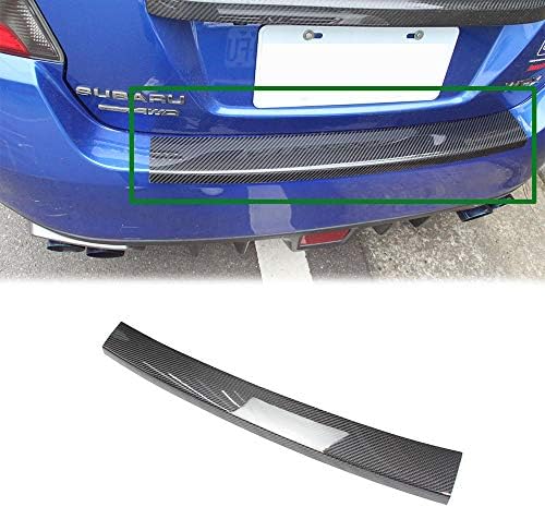 最新な カバー セダン 正規品送料無料 パソコン 周辺機器 新作製品 世界最高品質人気 Wrx Sti トリム リアルカーボン製 ジュエリー Va ホビー B07x1hpf4v バンパープロテクター スバル 100 品質保証 リア 激安超特価 14 19 カーパーツ