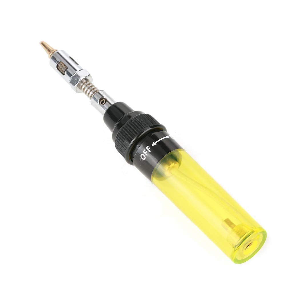Cordless Refillable Gas Soldering Iron Pen Butane Gas Iso-Tip Blow Torch Portable Multifunction Iron Pen for Electronic PC Repair Tool 8ML
