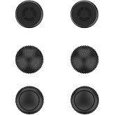 Lenovo Legion Go Joystick Caps - Eclipse Black Replacement Thumb Grips for Enhanced Gaming Precision Compatible with Nintendo Switch, PS5, Xbox Controllers Enhanced Comfort &amp; Grip