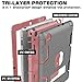 TOPSKY Compatible with iPad 2 Case,iPad 3 Case,iPad 4 Case,iPad 2/3/4 Kids Proof Case,Heavy Duty Shockproof Rugged Kickstand Protective Cover Case for iPad 2nd/3rd/4th Generation Retina(A1416/A1458) Grey Rose Gold