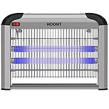 Hoont Powerful Electric Indoor Fly Zapper and Bug Zapper Trap Catcher Killer – Covers 6,000 Sq. Ft / Bug and Fly Killer, Mosquito Killer Insect Killer – For Residential and Commercial Use [UPGRADED]