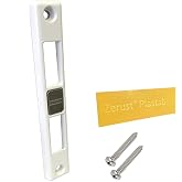 Gordon Glass&reg; Patio Door Keeper for Dual-Point Mortise Lock, Works on Milgard Patio Doors and Zerust Rust Prevention Plastabs