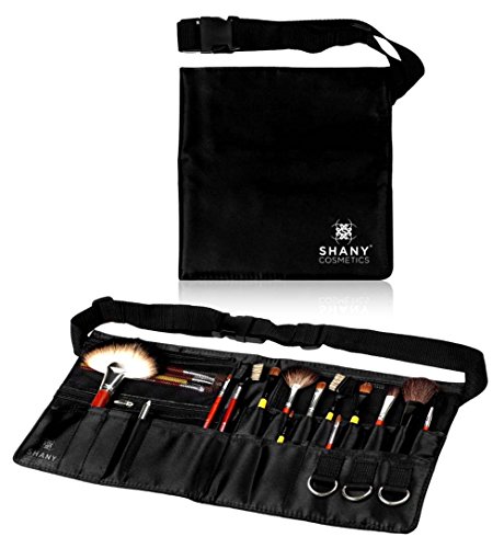 SHANY Cosmetics Professional Cotton Makeup Apron with Makeup Artist Brush Belt, Light Weight, 8 Ounce