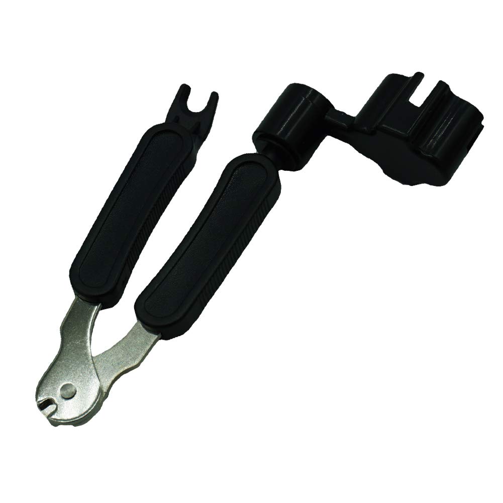 3 in 1 Multi-functional Guitar Repair Tool String Winder Cutter Bridge Pin Puller Instrument Accessories