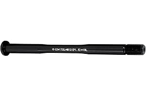 rningo M12 Thread Pitch 1.5mm * 12mm Bike Hubs Thru Axle Skewer Adapter Fit for MTB/Road Bike 12mm *122/125/127/158/160/162/166/168/172/175/177/180mm