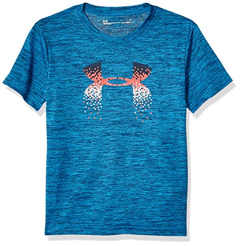 Under Armour Camiseta de manga corta con logo grande para niño