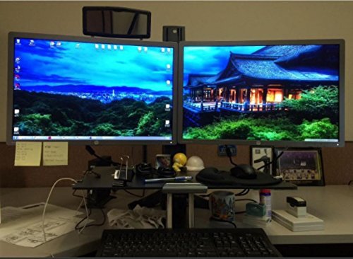 image for Modtek New! Monitor Rear View Mirror for PC Monitors or Anywhere: Larg