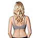BRAVADO! DESIGNS Women's Body Silk Seamless Nursing Bra and Maternity Bra, Silver Belle, XX-Large