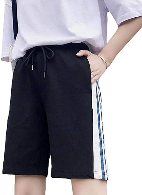 Amazon ウンセン ハーフパンツ レディース ゆったり ショートパンツ サイドライン おしゃれ 短パン カジュアル スポーツ スウェットパンツ 夏 ショートパンツ 通販 Amazon ウンセン ハーフパンツ レディース ゆったり ショートパンツ サイドライン おしゃれ 短パン カジュアル スポーツ スウェットパンツ 夏 ショートパンツ 通販