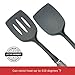 Latest 2-pc Kitchen Spatula Set - Multipurpose Solid And Slotted Spatulas -Nylon Utensils That Never Scratch Nonstick, Enamel, Teflon, Glass Pots And Pans