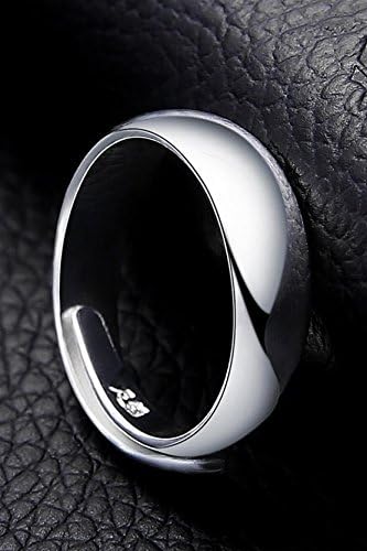 pan zeuux send certificate 999 silver ring opening men live adjustable single surface fine silver tail ring engraved