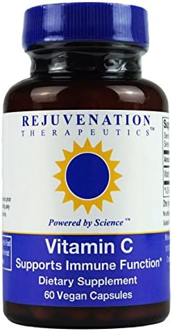 Rejuvenation Therapeutics Vitamin C, Supports Immune Function (60 Vegan Capsules)