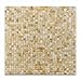 Honey Onyx 3D Small Bread Mosaic Tile, Polished - 6