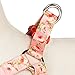 Blueberry Pet Step-in Spring Scent Inspired Floral Rose Baby Pink Dog Harness, Chest Girth 19.5
