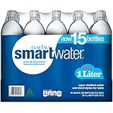 Glaceau SmartWater Water (1 L bottles, 15 pk.) SCSS