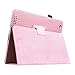 Fintie Folio Leather Case for iPad 2/The New iPad - Built-in Magnet for Sleep/Wake Feature - Pink