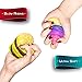 Angry-Wolf Jumbo Squishies 5 Pack | Squishy Ultra Soft & Slow Rising Kawaii Toys | Ice Cream, Strawberry, Donut, Hot Dog, Hamburger | Stress Relief Toy Set | Squeeze Scented Gift For Kids, Adults