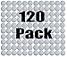 SquareTiger Practice Golf Balls - Plastic, Hollow, White