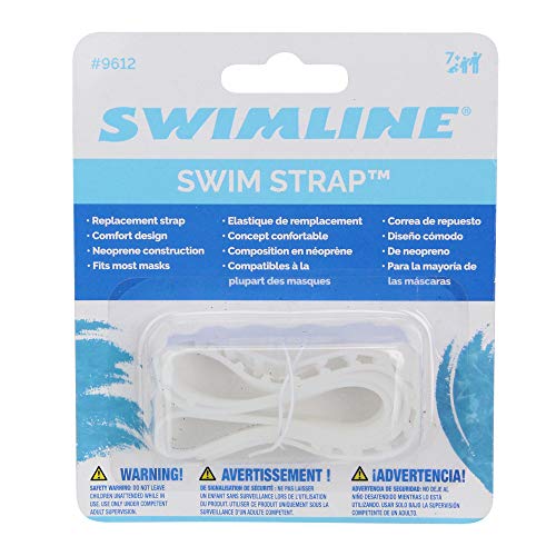 21" Clear Replacement Neoprene Mask Strap Swimming Pool Accessory