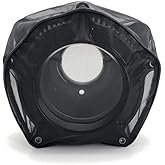 Motorcycle Air Cleaner Filter Waterproof Brreather Rain Sock Black Protective Cover For Harley Air Cleaner Kits XL 1200 Touring Softail Dyna (For RSD Style)