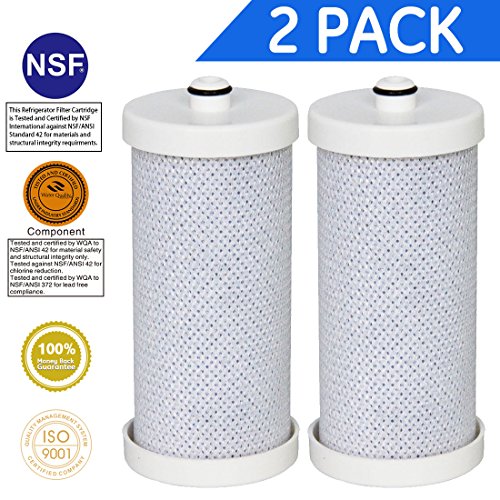(2 pack)golden icepure water filter compatible with fri…