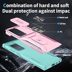 for Samsung Galaxy S23 Ultra Case with Slide Camera