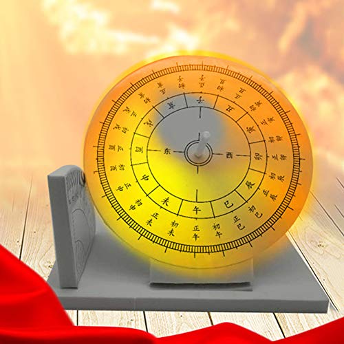 HsgbvictS DIY Sundial Toy DIY Toys DIY Sun Clock Sundial Developing Intellectual Children Science Experiment Toy