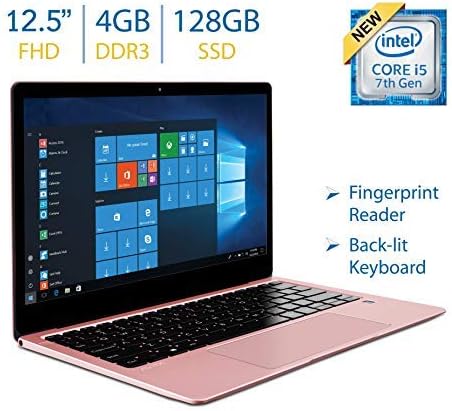 AVITA Liber 12.5" Laptop, Windows 10, Intel Core i5 Processor, 4GB RAM, 128GB SSD Storage, Full Aluminum Body - (CN6212 Series) (4GB/128GB, Blossom Pink)