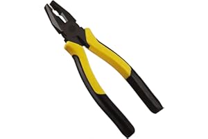 BJDSI Linemans Pliers 20cm,Sharp,Rust-Proof,Anti-Slip Handle.