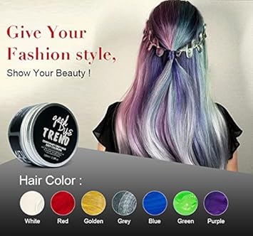 Buy Purc Good Dye Trend Gray Green One Time Wash Hair Color
