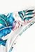 Seaselfie Women's Leaves Two Piece Swimsuit Hawaii Tropical-themed Sexy Bikini Medium