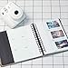 Ablus 120 Pockets Mini Photo Album with Writing Space for Fujifilm Instax Mini 7s 8 8+ 9 11 25 26 50s 70 90 Instant Camera & Name Card (Khaki)