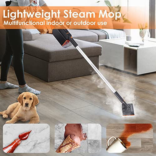 Steam Mops, Moolan MultiFunctional Floor Steamer for Cleaning Hardwood
