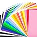 Bright Idea Supplies Heat Transfer Vinyl Bundle - 23 Sheet Pack of HTV Vinyl - Iron On Vinyl Assorted Colors and Glow in the Dark HTV Bundle - Iron on Vinyl for Cricut, Silhouette Cameo and Heat Press