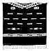 El Paso Designs Handwoven Clint Eastwood Spaghetti Western Poncho Made in Mexico (Black)