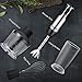 Immersion Blender, Aicok 12 Speeds Hand Blender, 4 in 1 Stick Blender includes Beaker(600ml), Chopper, Egg Whisk, for Smoothies, Soups, Baby Food, Stainless Steel Blades and BPA Free Containers