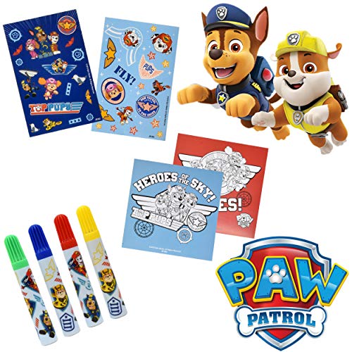 PAW Patrol Coloring and Activity Set, Includes Markers, Stickers, Mess ...