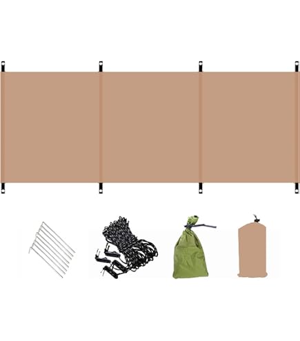 Amazon.com: Camping Windbreaks Outdoor Caravan Privacy Fence Stove