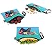 QOGiR Reusable Snack Bags and Sandwich Bags with Handle(Colorful Elephant)
