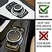 M Perfomance Multimedia Sound Button iDrive Controller Badge For BMW