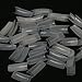 Ships From CA, USA. Natural Color 500 Pcs 10 Different Sizes French Half False Acrylic Nail Art Tips Beauty Salon Set (C)