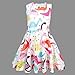 YOUNGER TREE Toddler Kids Baby Girl Cartoon Dinosaur Print Tunic Casual Princess Party Dress (Multicolor, 4-5 Years)