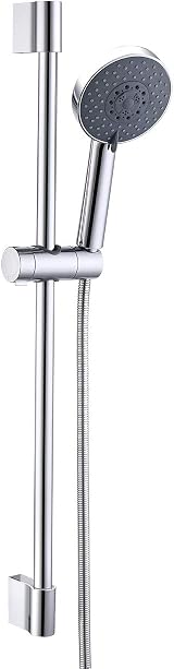 KES Shower Head Holder Bracket 18-25mm Bar Chrome PB4-CH Adjustable 360° view 9